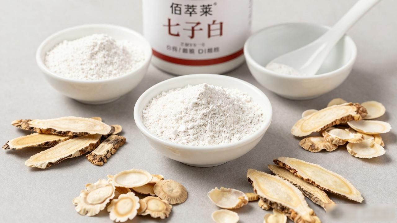 想美白去黄祛斑?试试佰萃莱七子白中药DIY面膜粉
