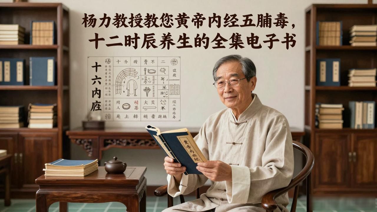杨力教授教您黄帝内经五脏排毒,十二时辰养生的全集电子书