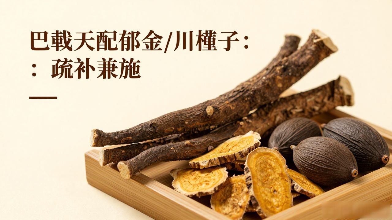 宫寒痛经不用愁,中药配方巴戟天温阳散寒有奇效