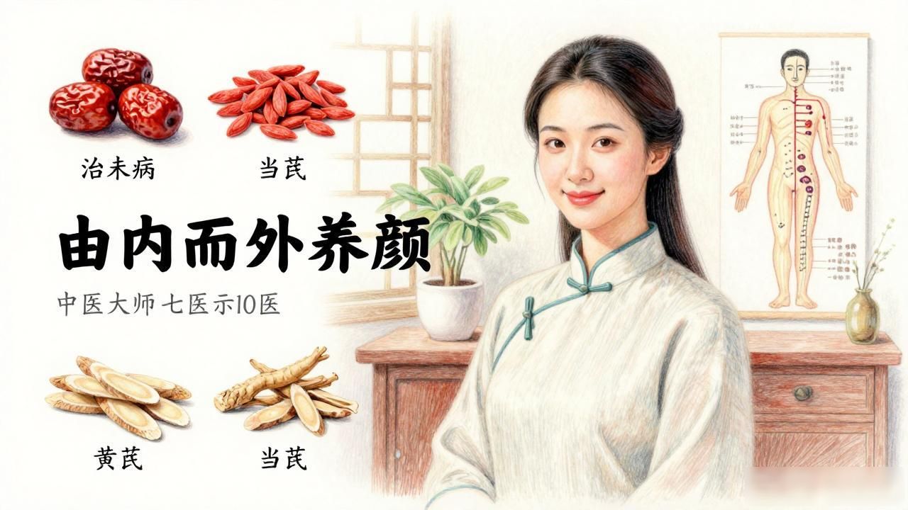 黄帝内经女人养颜经:日常饮食调出好气色