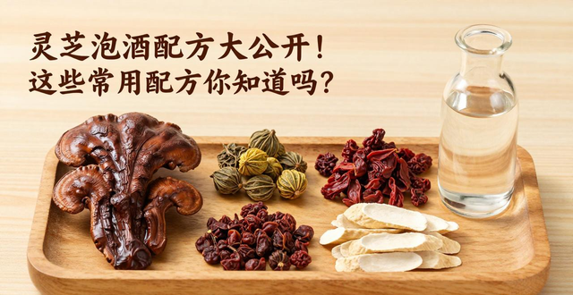 灵芝泡酒配方大公开！这些常用配方你知道吗？