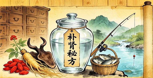 中药泡酒壮阳补肾秘方，钓鱼药酒配方也管用