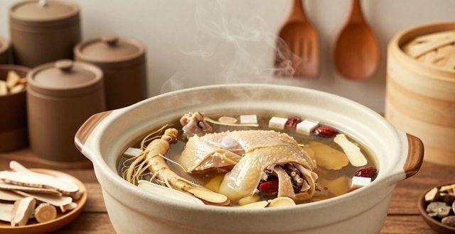 补气血中药养生汤配方：4款经典药膳做法