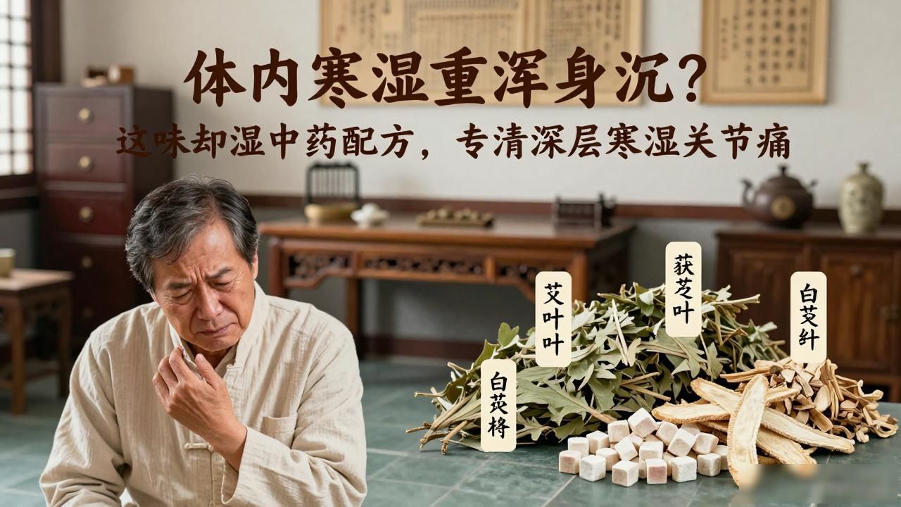 体内寒湿重浑身沉？这味却湿中药配方，专清深层寒湿关节痛