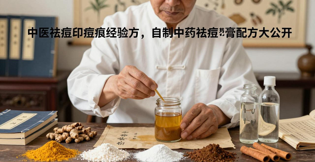 中医祛痘印痘痕经验方,自制中药祛痘药膏配方大公开
