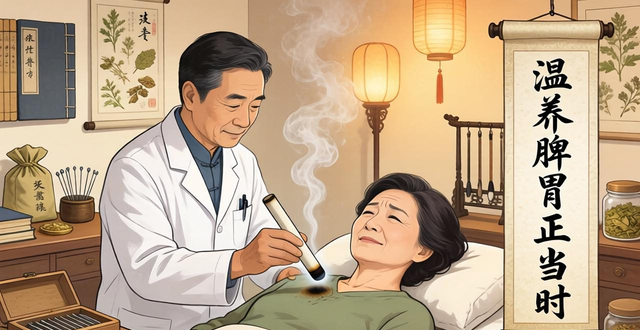 慢性胃炎老不好?试试艾灸调理,温养脾胃正当时