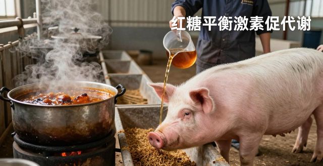 养猪巧用糖,搭配中草药,治疗猪病效果好