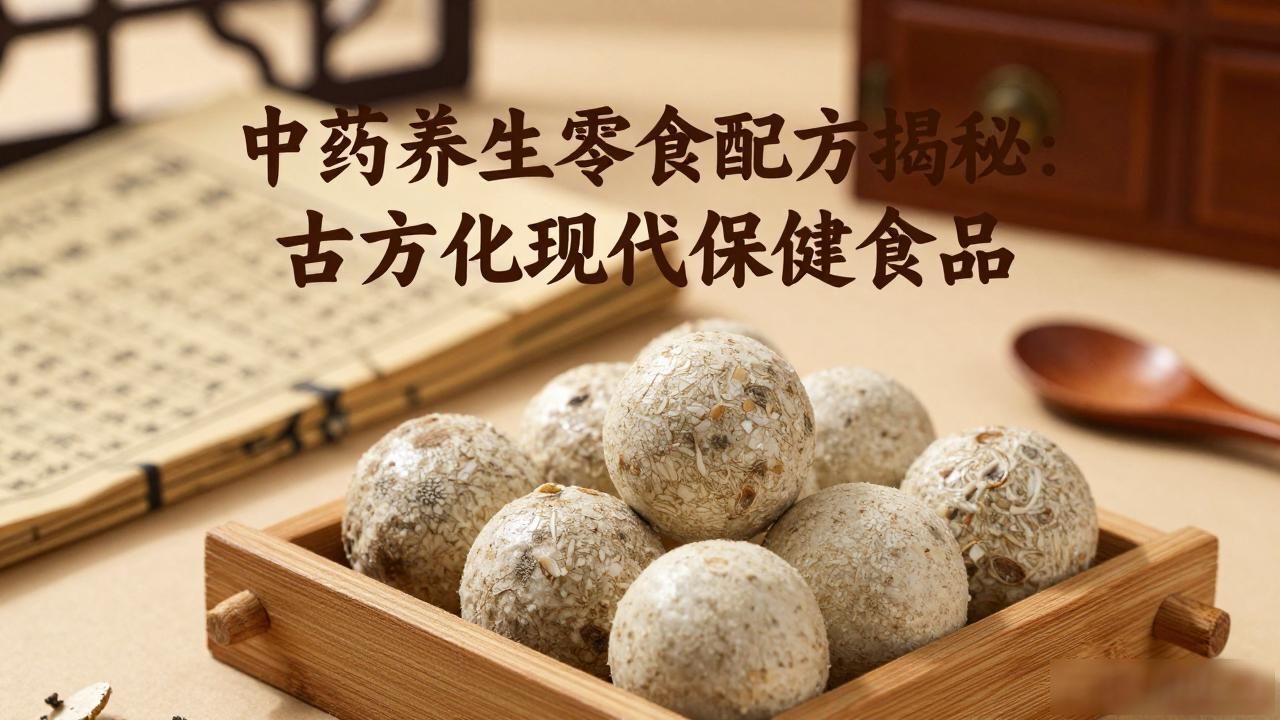 中药养生零食配方揭秘：古方化现代保健食品