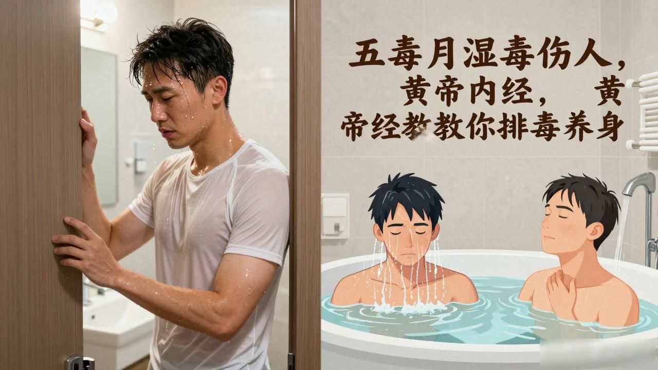五毒月湿毒伤人，黄帝内经教你排毒养身