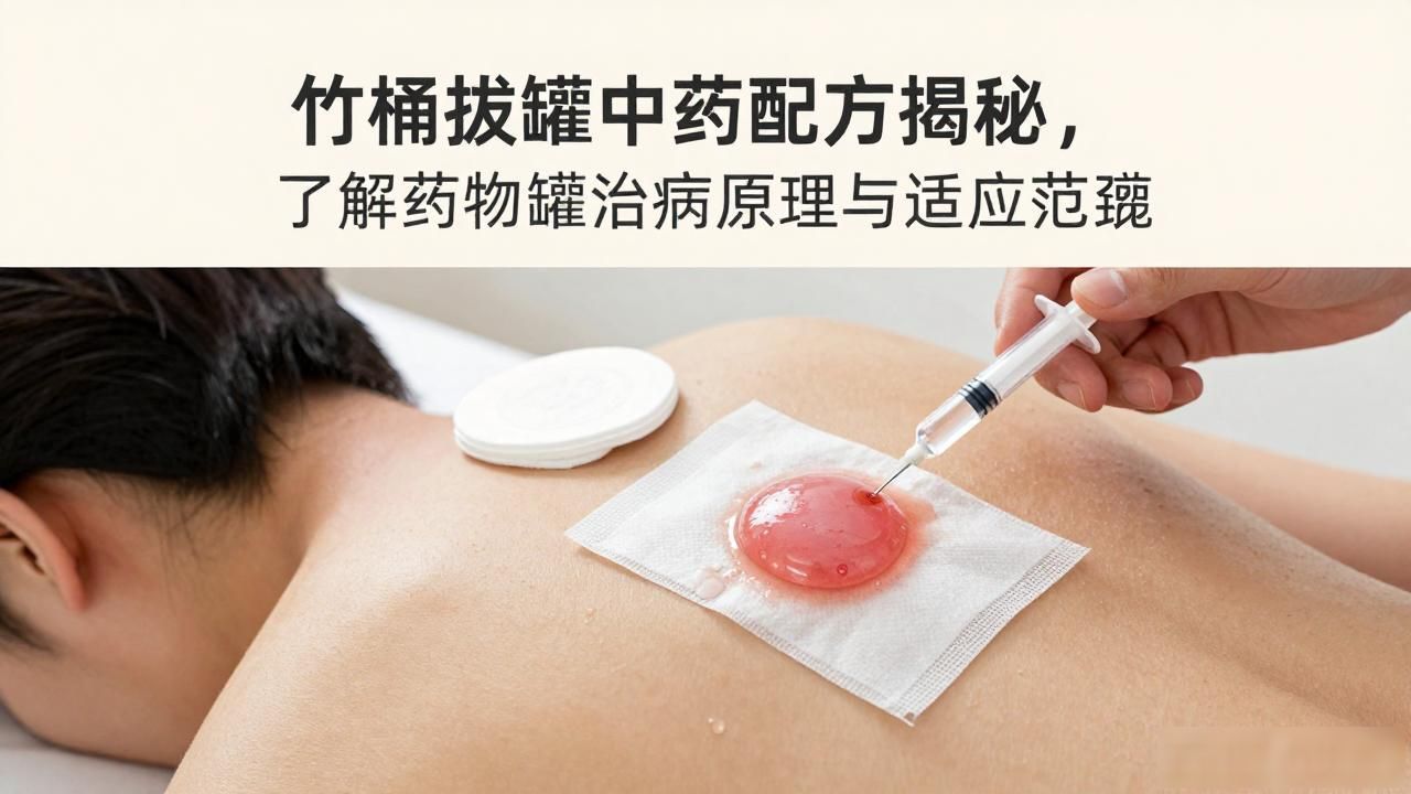 竹桶拔罐中药配方揭秘,了解药物罐治病原理与适应范畴
