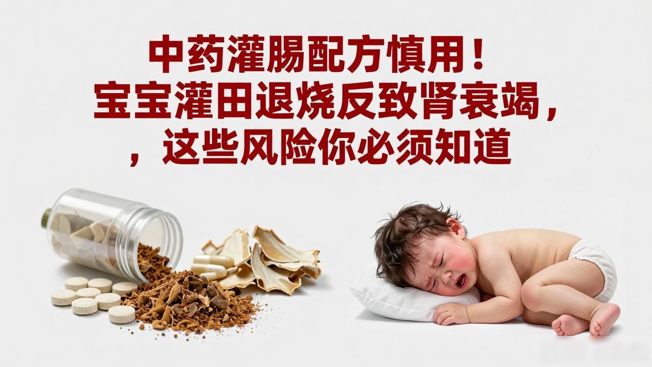 中药灌肠配方大全慎用!宝宝灌肠退烧反致肾衰竭,这些风险你必须知道