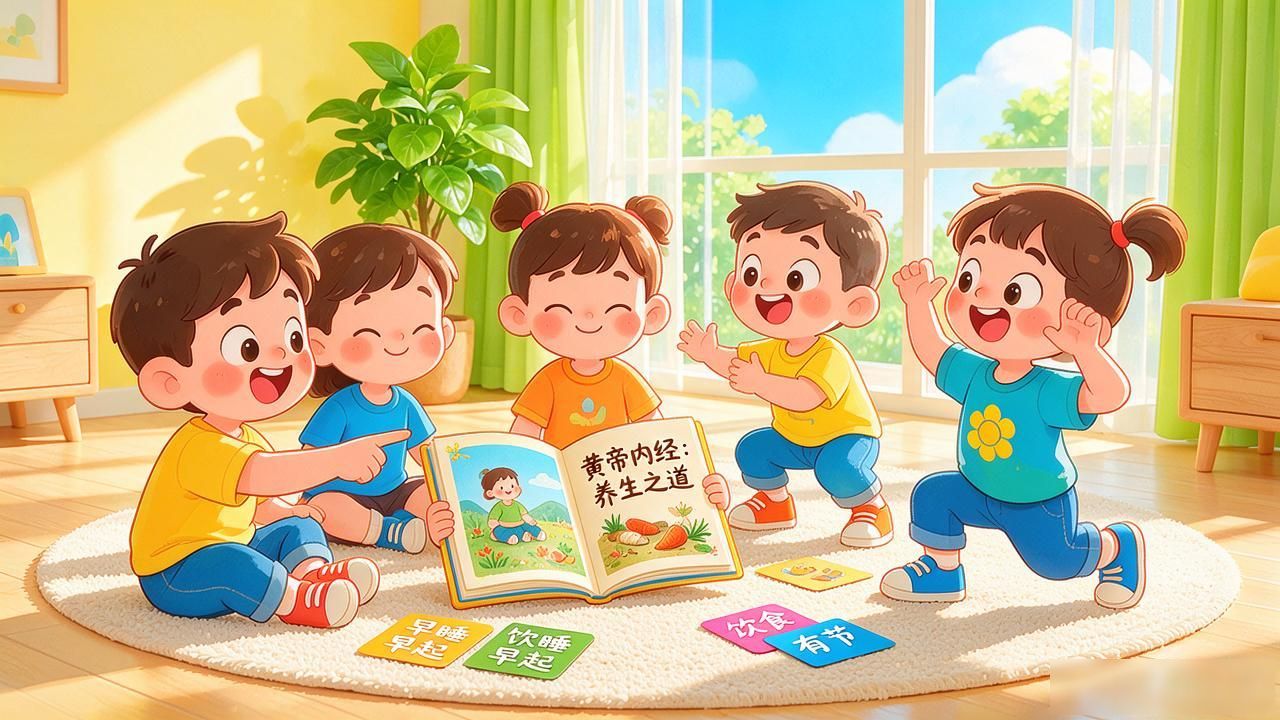 孩子如何易懂黄帝内经?父母必看的养生启蒙