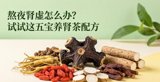 熬夜肾虚怎么办？试试这五宝养肾茶配方