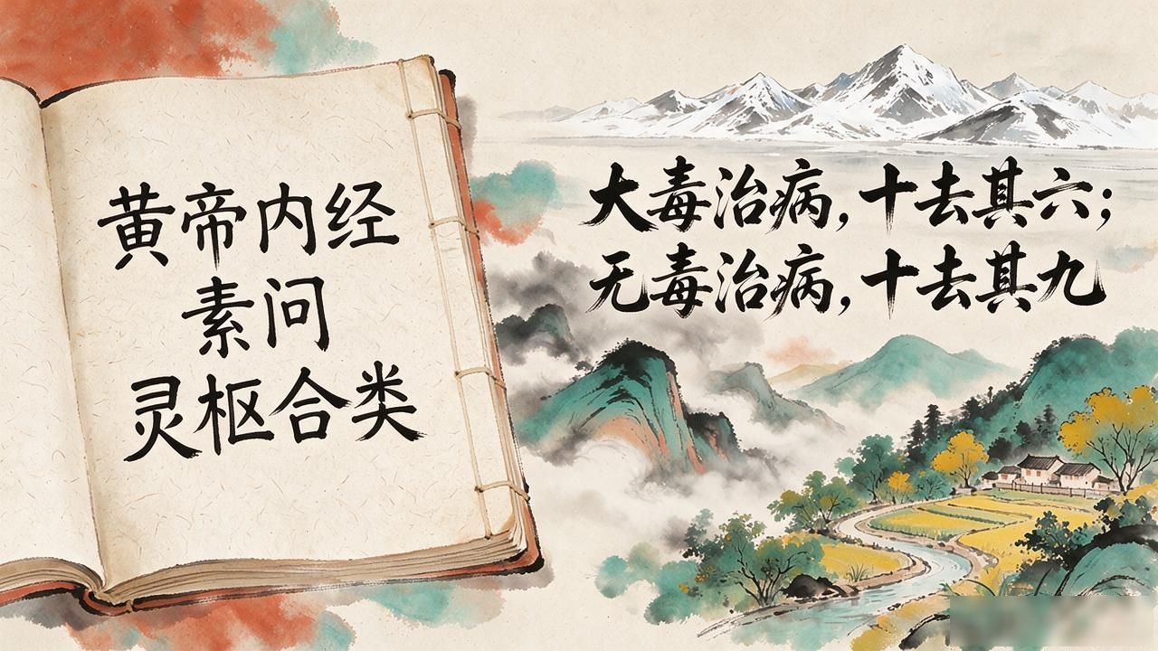 黄帝内经素问灵枢合类:原来不是教看病的,是生命使用说明书