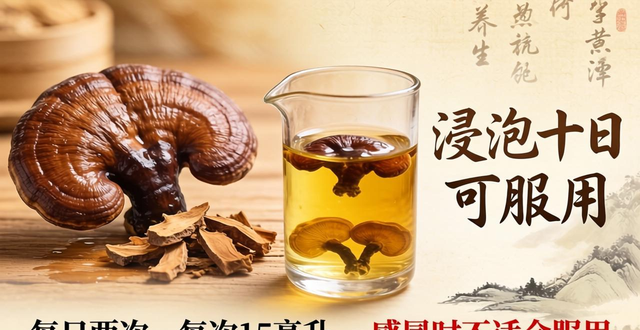 灵芝泡酒方法及配方大揭秘，还有这些药用价值要知道