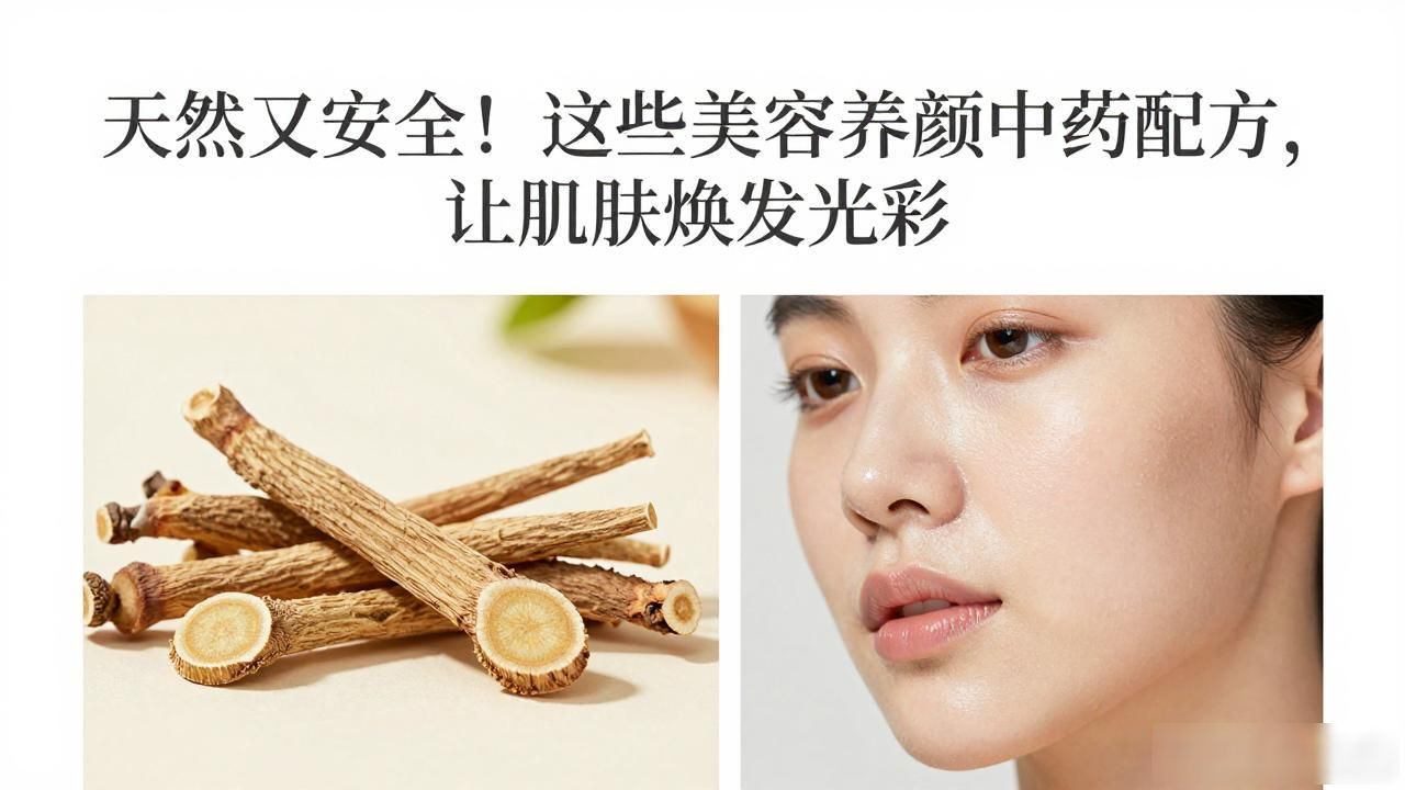 天然又安全!这些美容养颜中药配方,让肌肤焕发光彩