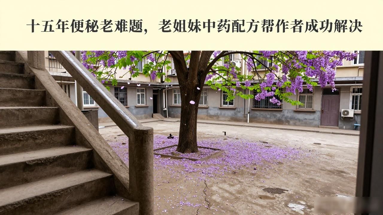 十五年便秘老难题,老姐妹中药配方帮作者成功解决