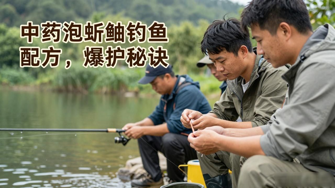 中药泡蚯蚓钓鱼配方，爆护秘诀