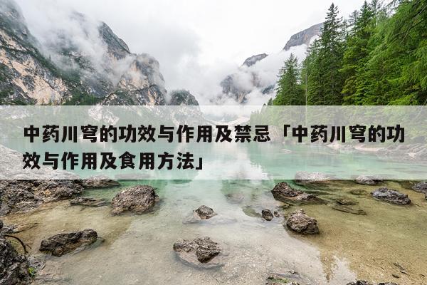 中药川穹的功效与作用及禁忌「中药川穹的功效与作用及食用方法」