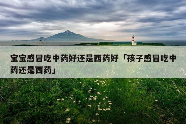 宝宝感冒吃中药好还是西药好「孩子感冒吃中药还是西药」