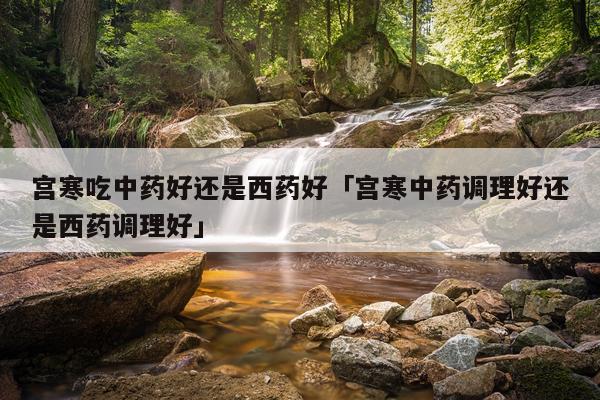 宫寒吃中药好还是西药好「宫寒中药调理好还是西药调理好」