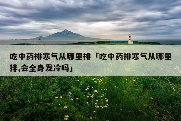 吃中药排寒气从哪里排「吃中药排寒气从哪里排,会全身发冷吗」