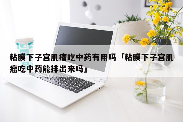 粘膜下子宫肌瘤吃中药有用吗「粘膜下子宫肌瘤吃中药能排出来吗」