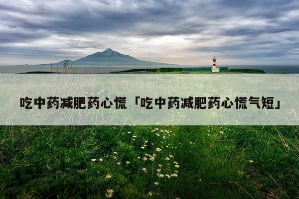 吃中药减肥药心慌「吃中药减肥药心慌气短」
