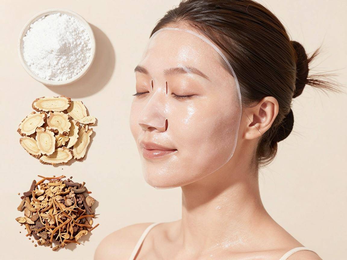 中药面膜粉配方加盟：简单DIY美白保湿方，养出好皮肤