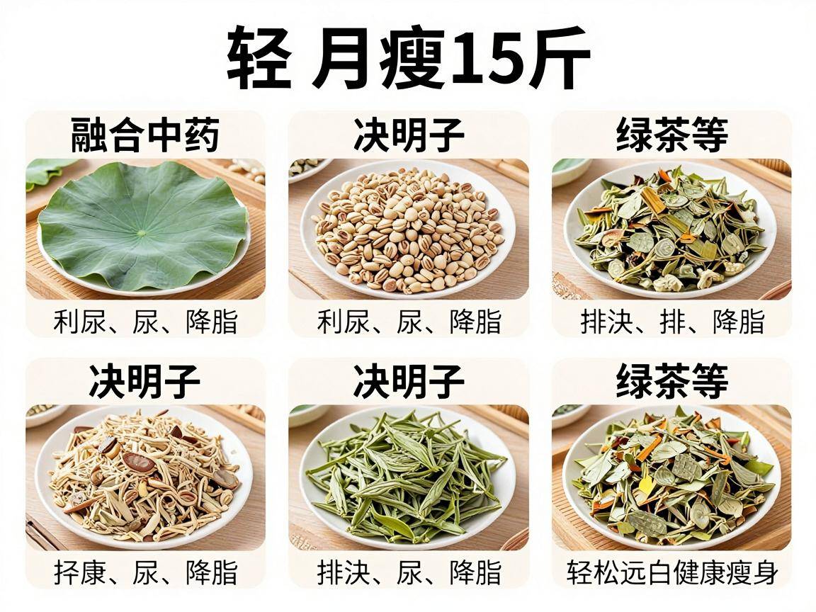 7款自制中药减肥茶配方分享，助你轻松月瘦15斤