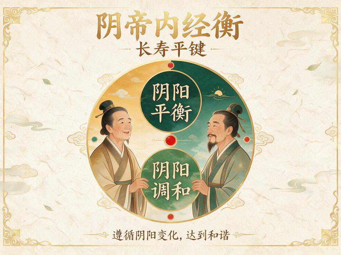 黄帝内经讲阴阳调和,法于阴阳、和于术数才是长寿关键